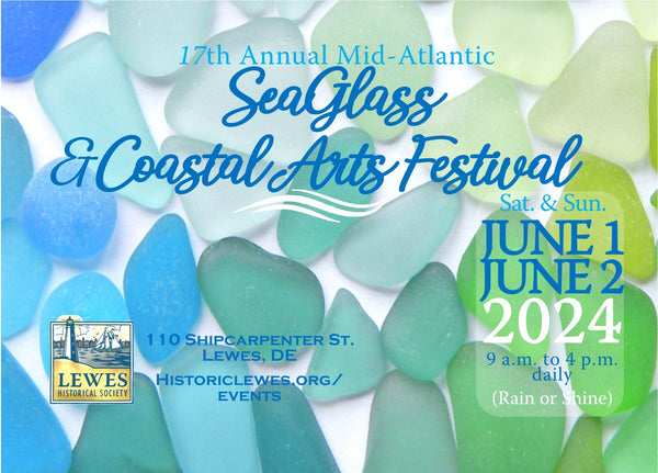 2024 Mid-Atlantic Sea Glass & Coastal Arts Festival Vendor Fee Balance